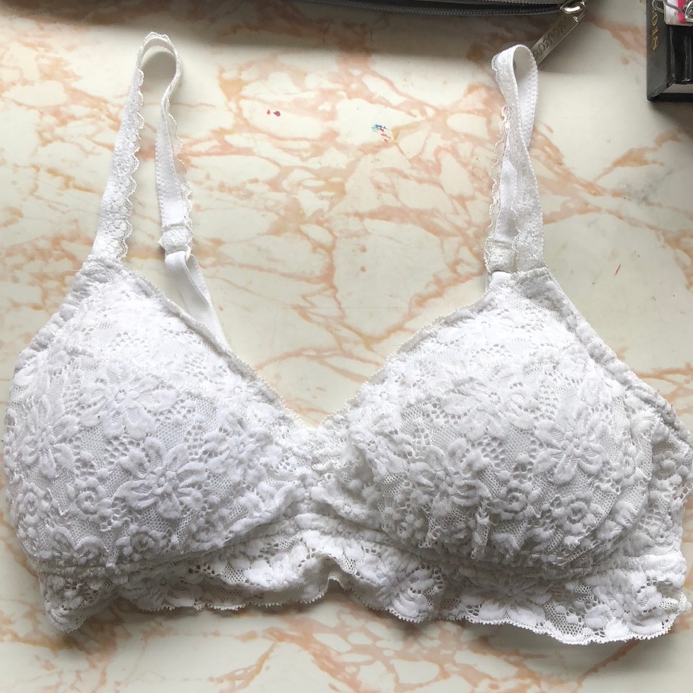 White Bralette
